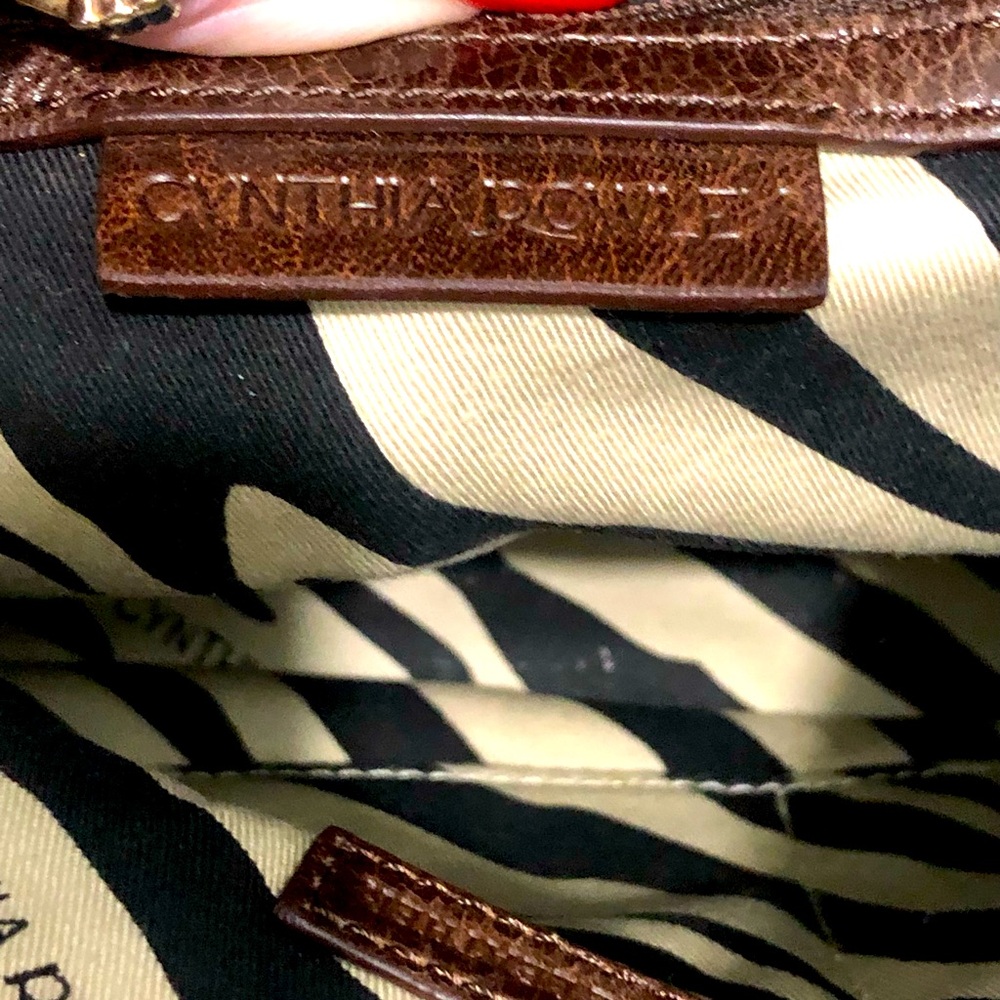 Cynthia Rowley, Leather, Snake and Leopard Print Handbag - Picture 7 of 9